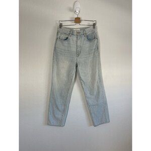 SLVRLAKE Jeans Womens Size 29 Light Wash Straight Leg Relaxed Fit Cotton Skater